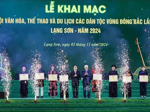 Tưng bừng Ngày hội văn hóa các dân tộc vùng Đông Bắc