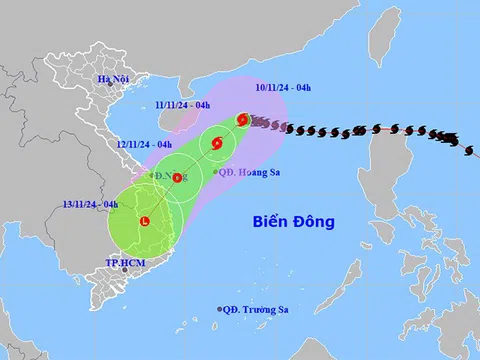 Bão số 7 suy yếu thành áp thấp nhiệt đới