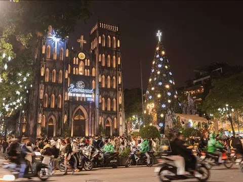 Bắc Bộ và Nam Bộ không mưa trong đêm Noel