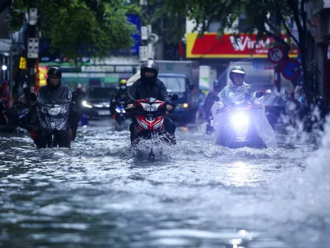 Mưa lớn diện rộng, nguy cơ lũ quét, sạt lở đất và ngập úng nhiều khu vực