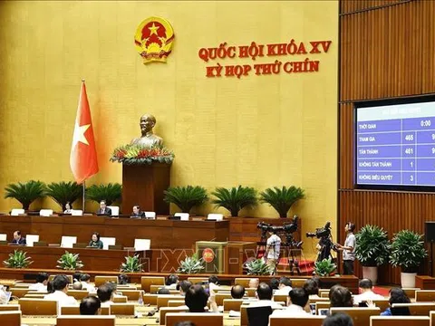 Quốc hội thông qua Nghị quyết sắp xếp đơn vị hành chính cấp tỉnh năm 2025, cả nước có 34 tỉnh, thành phố