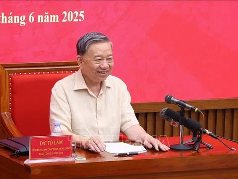 Tổng Bí thư Tô Lâm: Xây dựng đội ngũ cán bộ đủ năng lực đưa đất nước bước vào kỷ nguyên mới