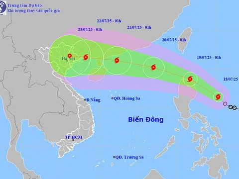 Bão Wipha vào Biển Đông - Nắng nóng tiếp tục bao trùm nhiều khu vực Bắc Bộ và Trung Bộ