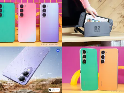 Tin công nghệ tối 4/8: Vivo Y04s ra mắt, Galaxy S25 FE rò rỉ, mở hộp Infinix Hot 60 Pro và Pro+, Nintendo Switch 2 hot