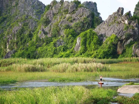 Khung cảnh thanh bình tại ‘nơi có bức tranh tự nhiên lớn nhất’ Việt Nam