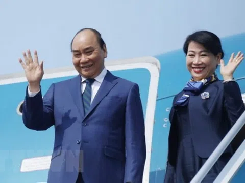 Chủ tịch nước Nguyễn Xuân Phúc bắt đầu thăm cấp Nhà nước tới Singapore