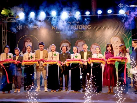 Dr Anmytas Chuỗi Spa Bác sĩ Da liễu - Siêu thị mỹ phẩm chính thức khai trương cơ sở mới tại Điện Biên Phủ