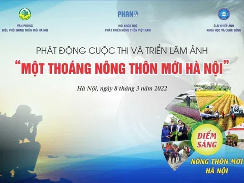 Thể lệ cuộc thi và triển lãm ảnh "Một thoáng Nông thôn mới Hà Nội"