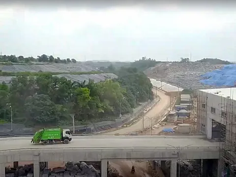 Nhà máy Điện rác Sóc Sơn đã tiếp nhận gần 2.500 tấn rác thải