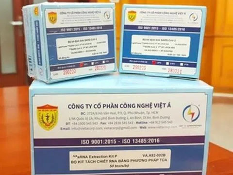 Bộ Y tế thu hồi số đăng ký lưu hành trang thiết bị đối với kit xét nghiệm của Công ty Việt Á