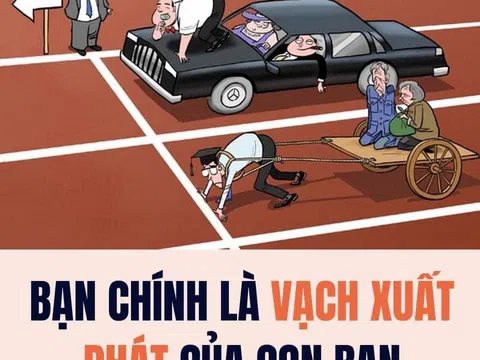 Bạn chính là vạch xuất phát của con bạn