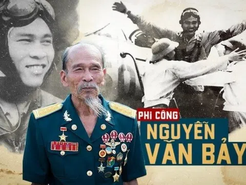 Huyền thoại Đại tá, Anh hùng phi công Nguyễn Văn Bảy đã "rẽ mây về trời"