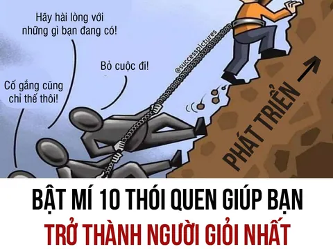 Những thói quen giúp bạn trở thành người giỏi nhất trong mọi lĩnh vực, ngành nghề