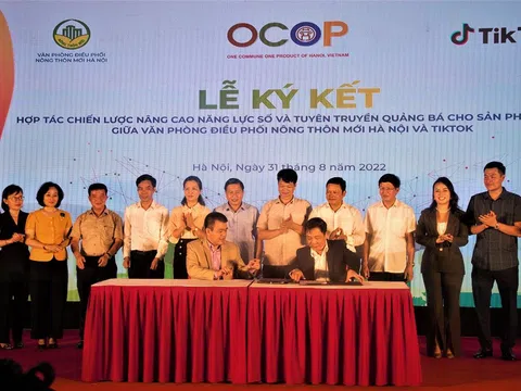 Hà Nội: Khai mạc sự kiện giới thiệu sản phẩm OCOP gắn với văn hóa các tỉnh miền núi phía Bắc tại thị xã Sơn Tây