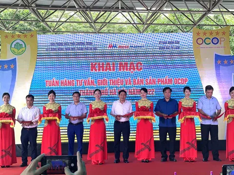 Tuần hàng Giới thiệu và bán sản phẩm OCOP Hà Nội năm 2022