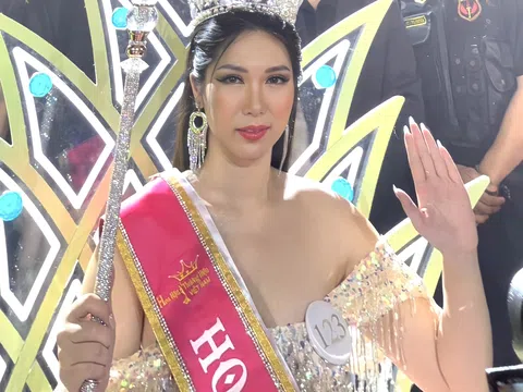 Khương Phương Anh đăng quang Hoa hậu Thương hiệu Việt Nam 2022