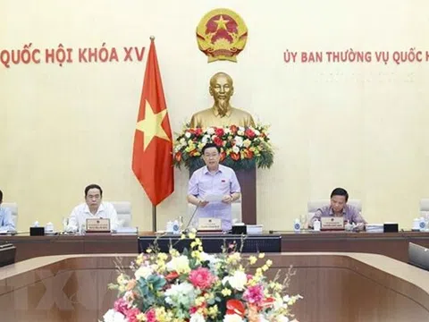 Phiên họp chuyên đề pháp luật tháng 9 của Ủy ban Thường vụ Quốc hội