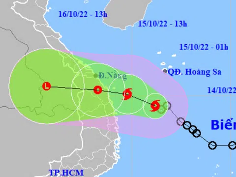 Tin bão khẩn cấp và chỉ đạo ứng phó bão số 5