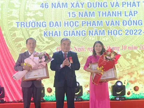 Kỷ niệm 15 năm thành lập Trường Đại học Phạm Văn Đồng