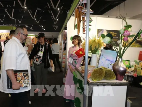 Hàng nông sản Việt Nam tham gia Triển lãm quốc tế Foodservice Sydney 2022