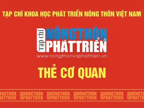 Danh sách cán bộ, chuyên gia, cộng tác viên Tạp chí Khoa học Phát triển Nông thôn Việt Nam