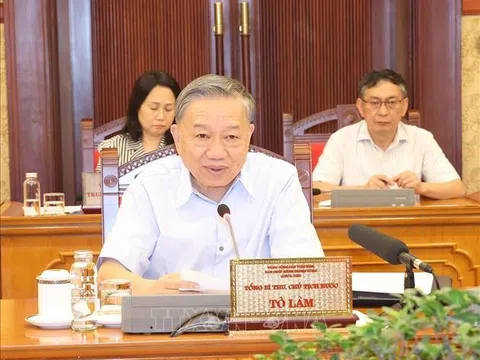 Tổng Bí thư, Chủ tịch nước Tô Lâm thăm hỏi đồng bào, chiến sĩ bị ảnh hưởng của bão số 3