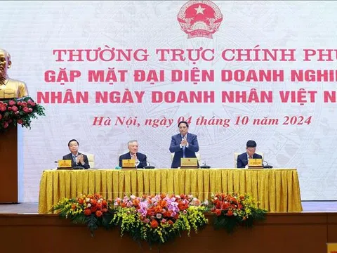 Thủ tướng: Doanh nhân Việt Nam luôn thể hiện sự tiên phong phát triển kinh tế - xã hội vì lợi ích của quốc gia dân tộc