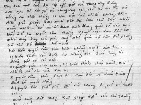 Hồ sơ Số 42+43/2025: AI LÀ THÂN NHÂN VÀ ĐỒNG ĐỘI CỦA CÁC LIỆT SĨ ĐÃ VIẾT “QUYẾT TÂM THƯ” TRƯỚC KHI RA TRẬN VÀ HI SINH TẠI CHIẾN TRƯỜNG QUẢNG TRỊ NĂM 1972?