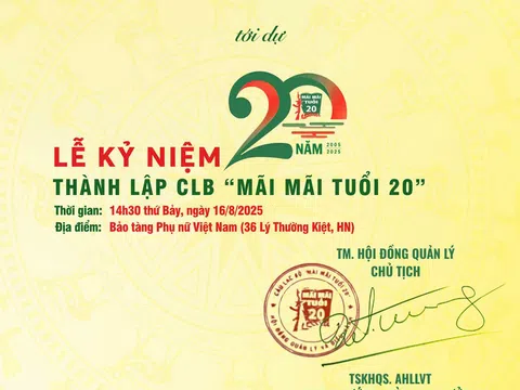 Chuẩn bị Lễ kỷ niệm 20 năm truyền thống "Mãi mãi tuổi 20"