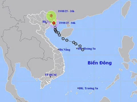 Áp thấp nhiệt đới gây mưa lớn ở Đông Bắc Bộ và Thanh Hóa