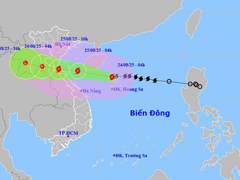 Bão mạnh hướng vào Bắc Trung Bộ, nhiều nơi mưa rất to