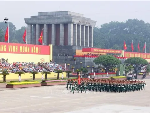 Trọng thể Lễ kỷ niệm, diễu binh, diễu hành 80 năm Cách mạng Tháng Tám thành công và Quốc khánh 2/9