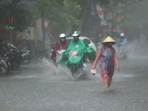 Ngày 15/9, Bắc Bộ và nhiều khu vực trên cả nước có mưa dông