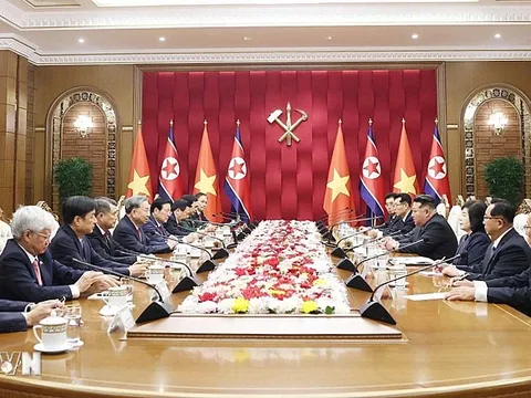 Từ hạt gạo nghĩa tình đến giống lúa Việt trúng mùa trên đồng ruộng Triều Tiên