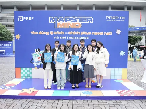 Ngày hội Ngoại ngữ và Công nghệ PREP AI Language Fair giúp các bạn trẻ cơ hội trải nghiệm phương pháp học ngoại ngữ