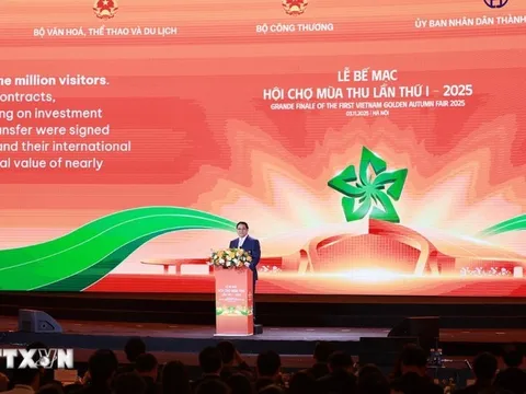 Bế mạc Hội chợ Mùa Thu 2025: Vinh danh 30 gian trưng bày tiêu biểu