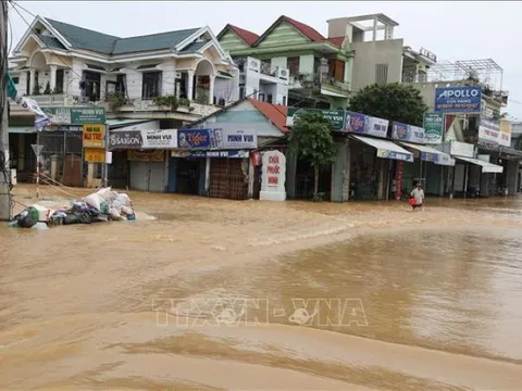 Ngày 4/11, mưa lớn do ảnh hưởng bão Kalmaegi