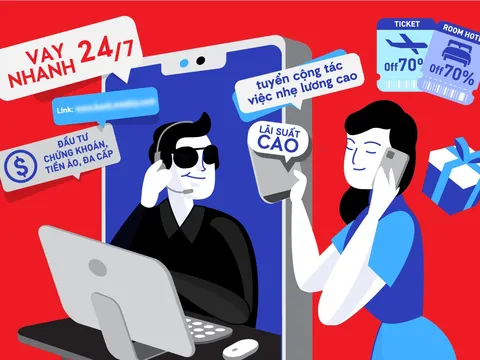 Thông tin bị lộ từ mua bán trực tuyến, mạng xã hội đang trở thành công cụ cho các chatbot lừa đảo AI