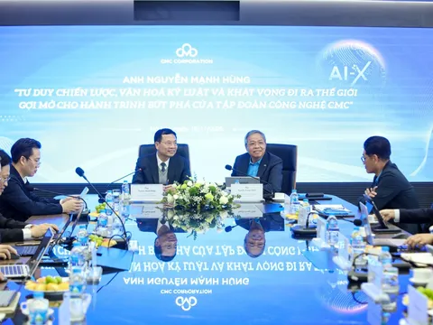 Đối thoại về chủ đề “Tư duy chiến lược, văn hoá kỷ luật và khát vọng đi ra thế giới”