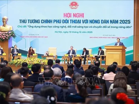 Thủ tướng đối thoại với nông dân lần thứ 7: Ứng dụng khoa học công nghệ, đổi mới sáng tạo và chuyển đổi số trong nông dân