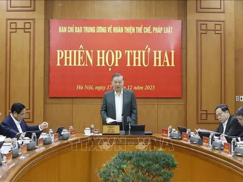 Tổng Bí thư: Tháo gỡ nhanh nhất những “điểm nghẽn”, tạo hành lang pháp lý thuận lợi nhất để thúc đẩy phát triển đất nước