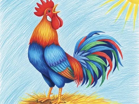 Chú gà trống của Đam