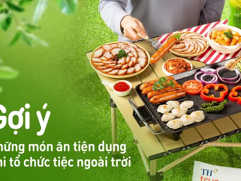 Cùng TH true FOOD biến tấu những món ăn ngon, tiện lợi cho bữa tiệc ngoài trời