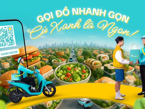 Ra mắt dịch vụ giao đồ ăn - Xanh SM Ngon