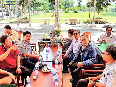 Hội Nhà báo tỉnh Tiền Giang tổ chức đi thực tế sáng tác tại Đồng Tháp