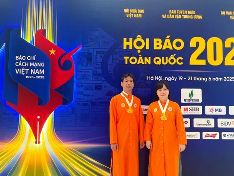 Đại diện Chùa Thiền Tông Tân Diệu tham dự Lễ kỷ niệm 100 năm Ngày Báo chí cách mạng Việt Nam