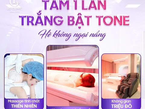 Công nghệ tắm trắng Smart Light 6D: An toàn, nhanh chóng, hiệu quả dài lâu