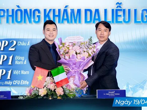 Phòng khám Da liễu LG xác lập kỷ lục mới: Top 1 Đông Nam Á về số lượng máy CFU Èlife