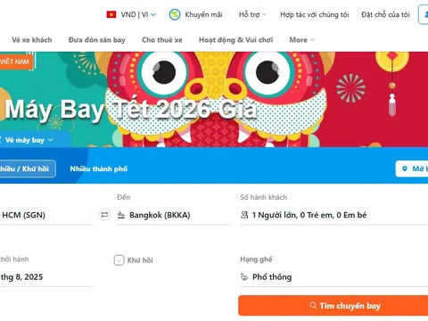 Bật mí mẹo săn vé máy bay Tết Bính Ngọ 2026 giá rẻ với Traveloka