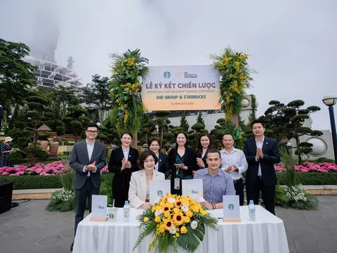 Sun Hospitality & Entertainment Group hợp tác toàn diện với Starbucks